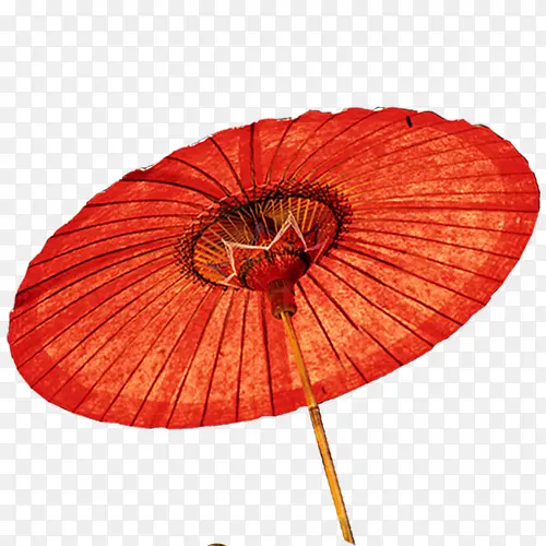红色舞台伞