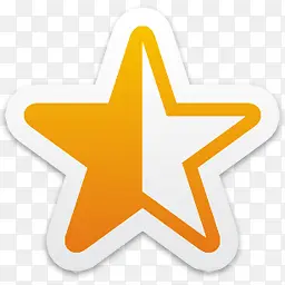 半颗星星图标PNG图片素材下载_图片编号qxzwkomq-免抠素材网