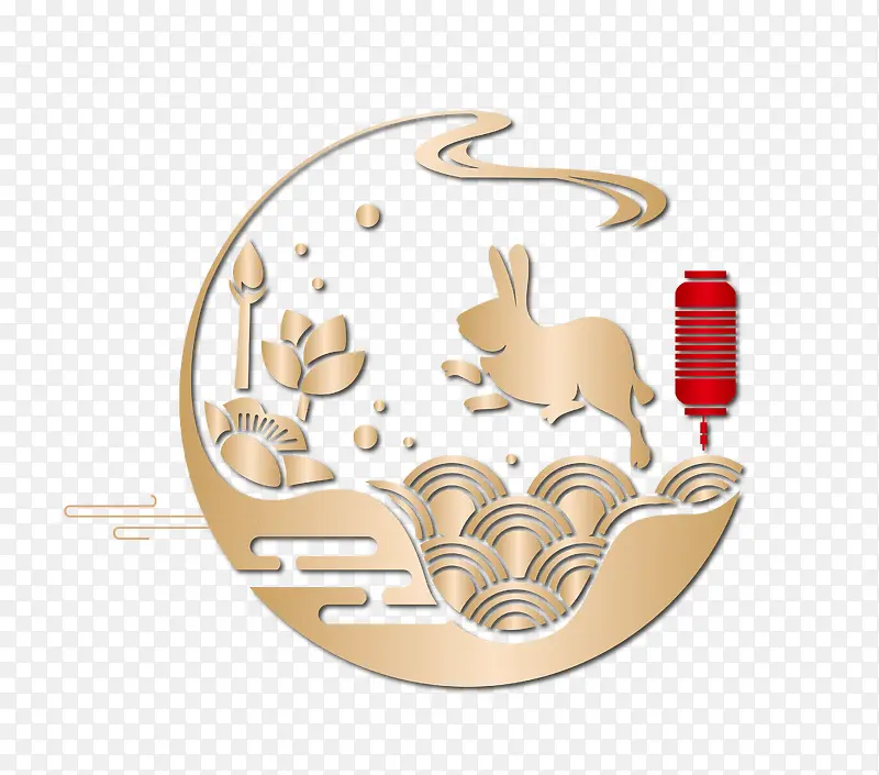 中秋节玉兔矢量图PNG图片素材下载_图片编号qdlerxzq-免抠素材网