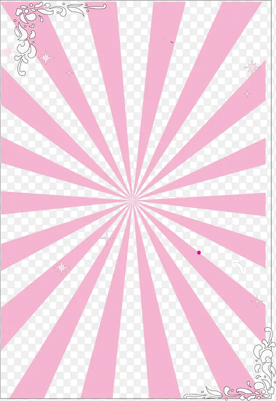 粉色背景海报促销素材
