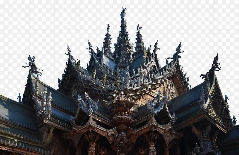 泰国真理寺风景图片三
