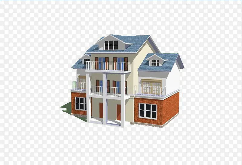 小清新房子模型