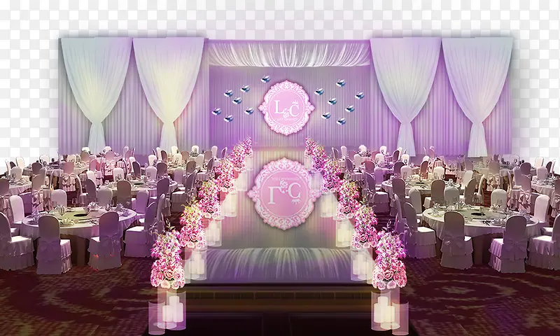唯美 韩式 婚礼