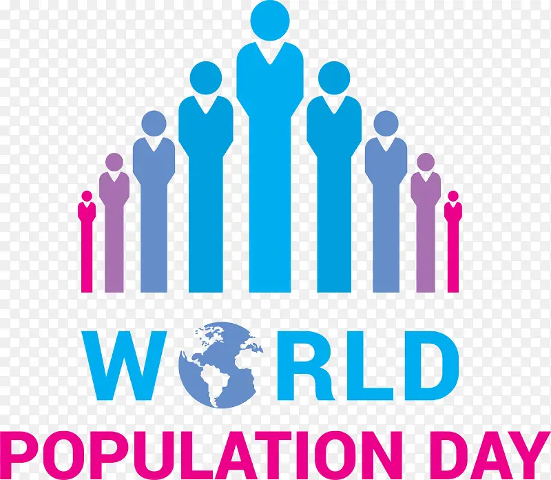 蓝色小人世界人口日