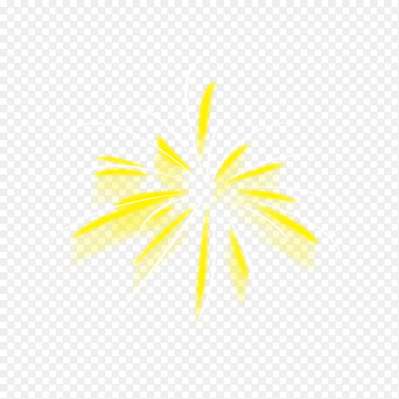 金色烟花