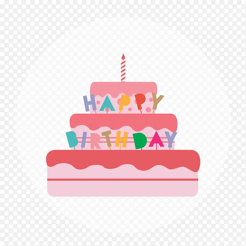 生日蛋糕矢量