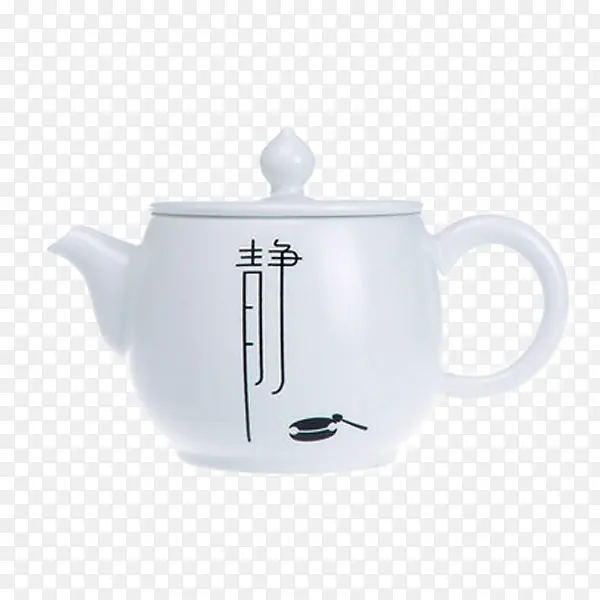 羊脂白釉功夫茶壶