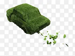 草皮小汽车