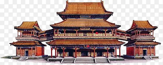 中国古建筑PNG图片素材下载_图片编号qdllvljq-免抠素材网