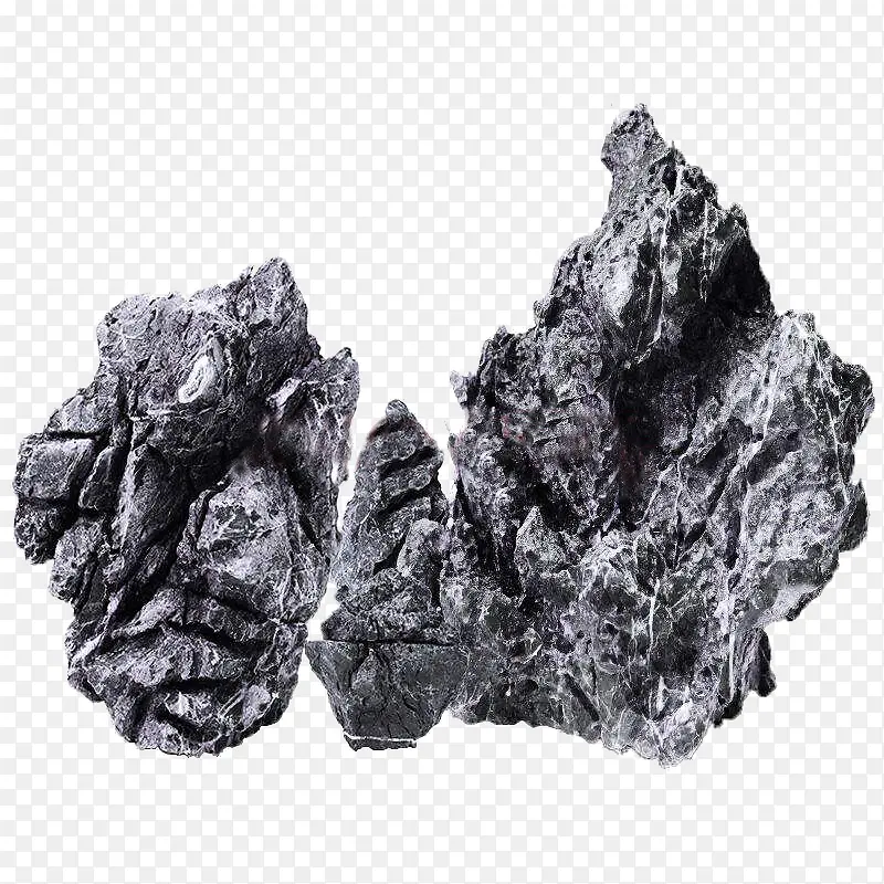灰色岩石
