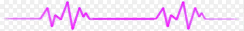 淡紫色的心动频率曲线