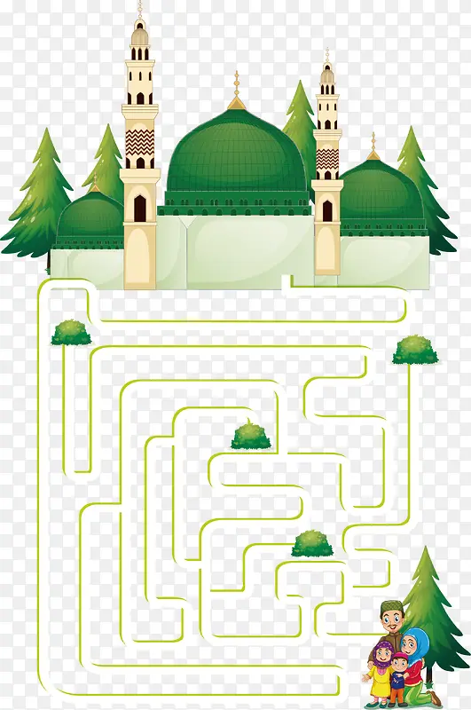 绿色宫殿迷宫地图