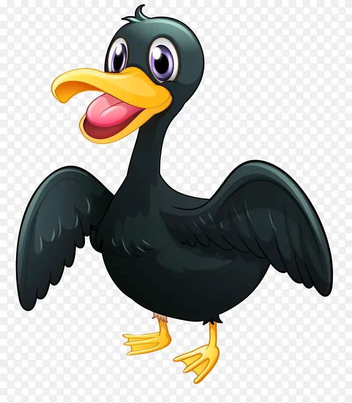黑色的鸭子