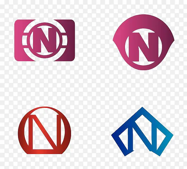 N字母企业标志