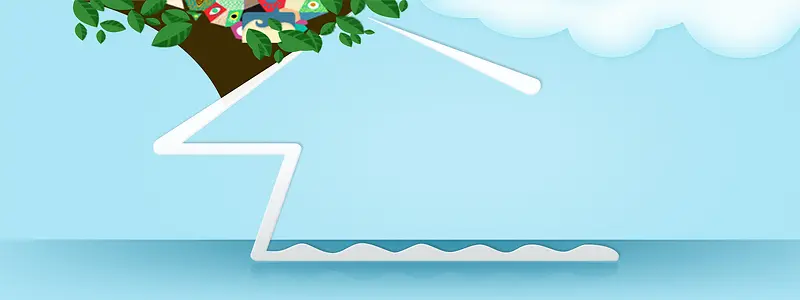 通用海报背景banner