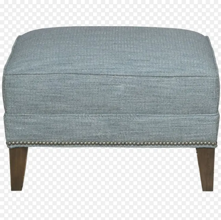 灰色法式沙发凳