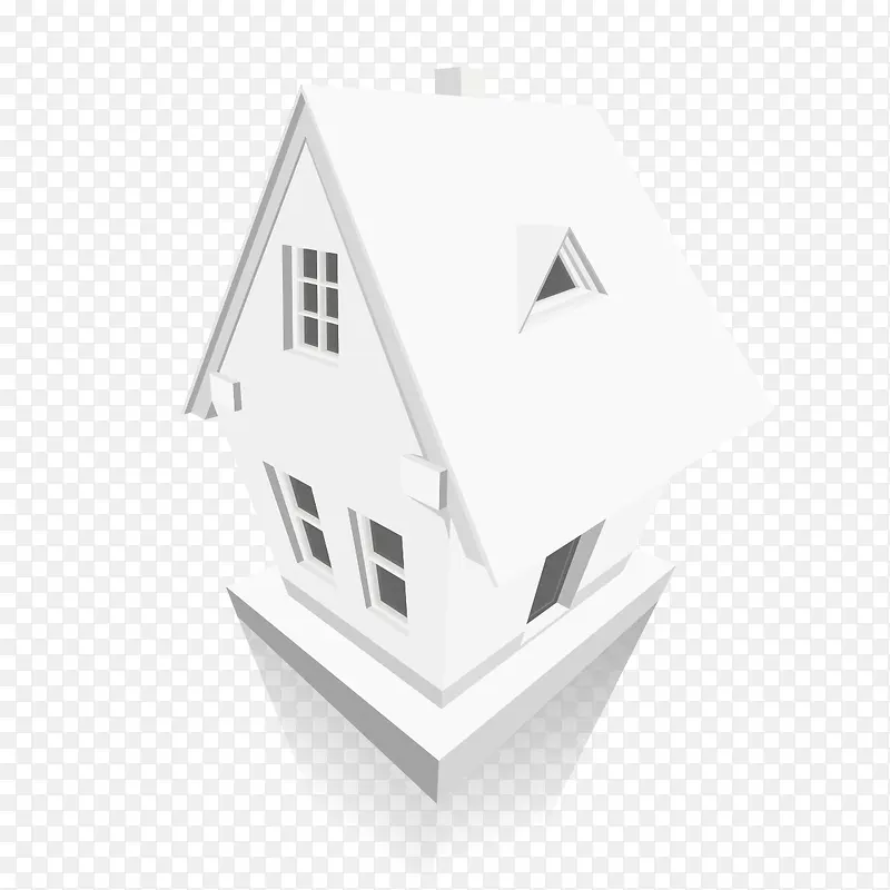 建筑模型示意