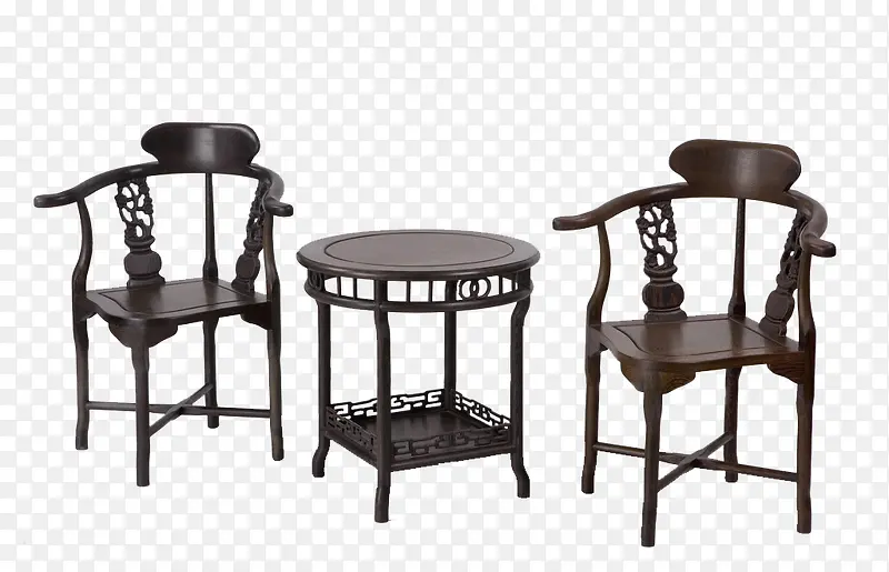 中国风复古椅子桌子