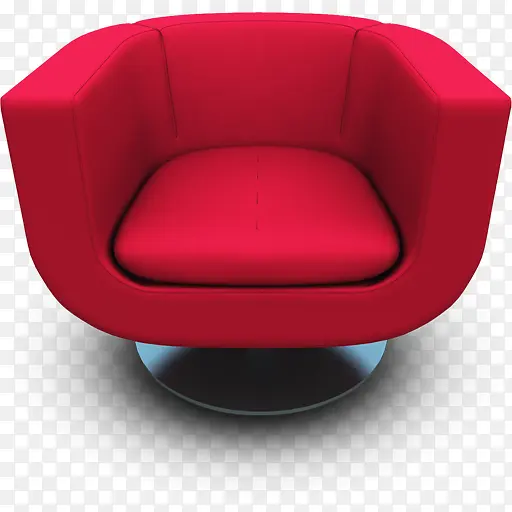 品红色的座位椅子Modern-Chairs-icons