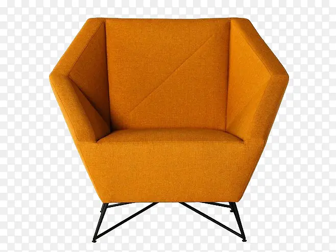 橙色沙发