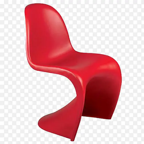 个性创意红色靠背椅子