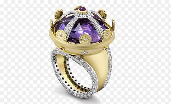 宝石皇冠戒指