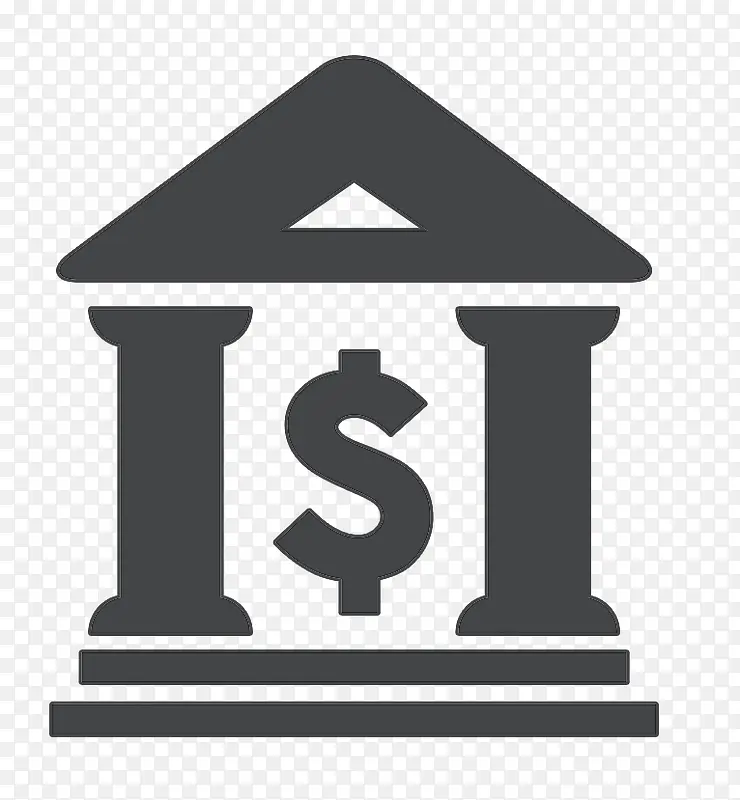 银行财富象征图标