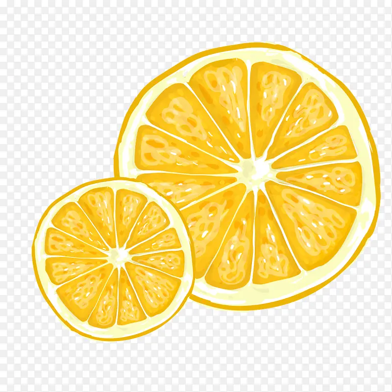 清新新鲜柠檬水果促销