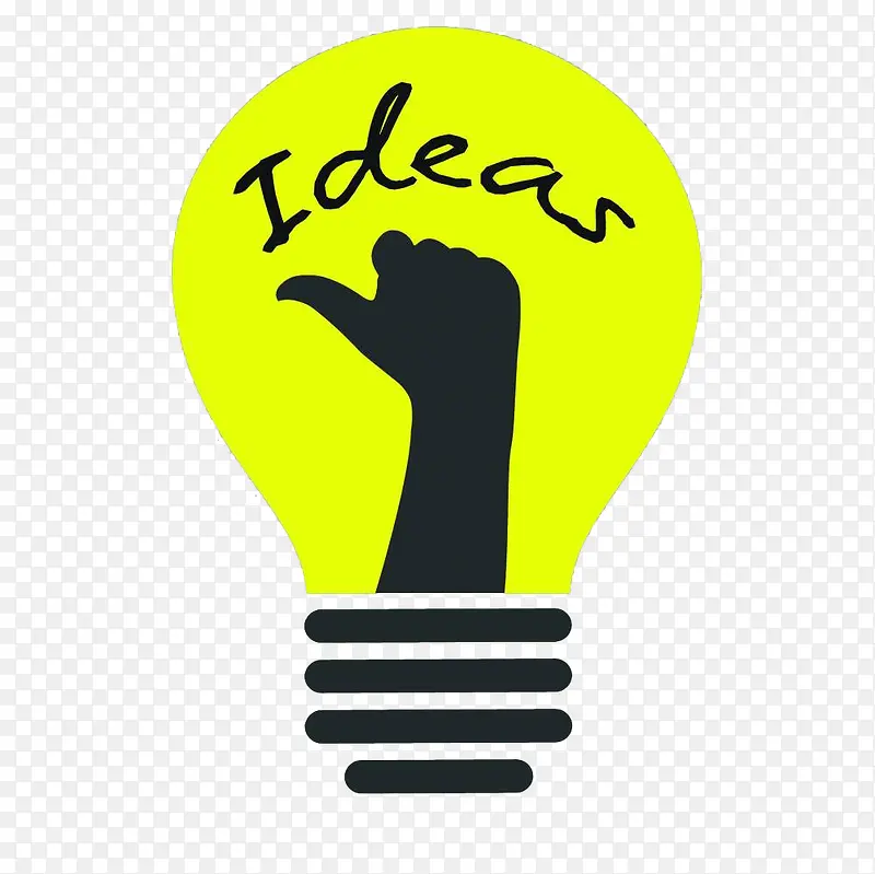 手绘扁平创意IDEAS