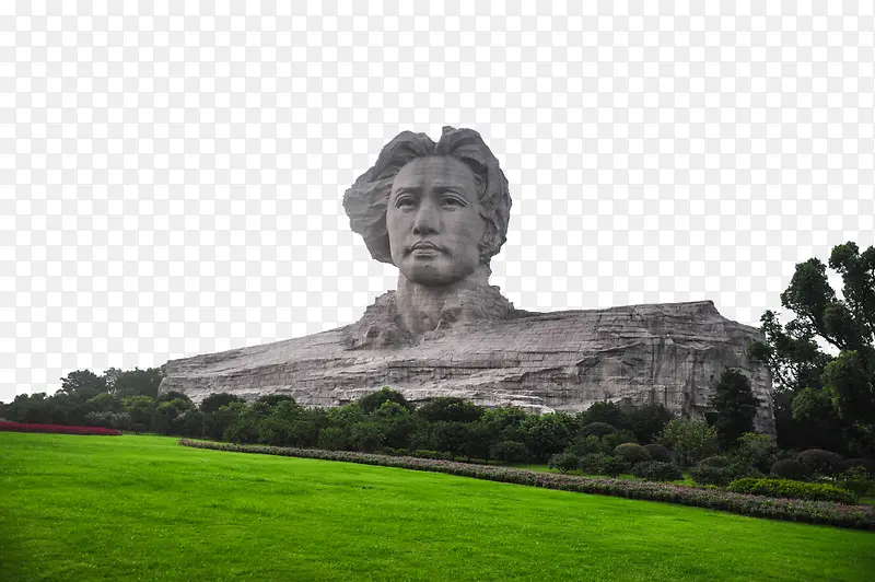 橘子洲青年毛泽东雕像景区
