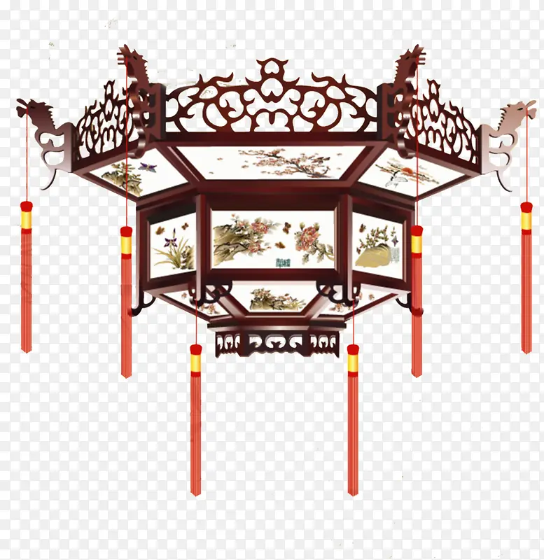 中国风古式宫灯装饰PNG图片素材下载_图片编号qwwojgbw-免抠素材网