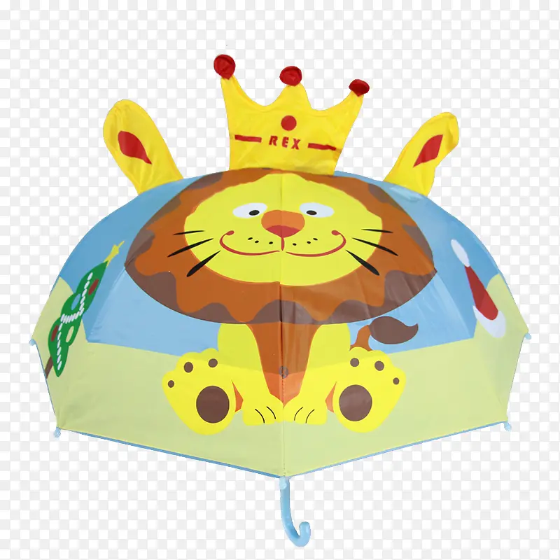 卡通狮子皇冠儿童伞