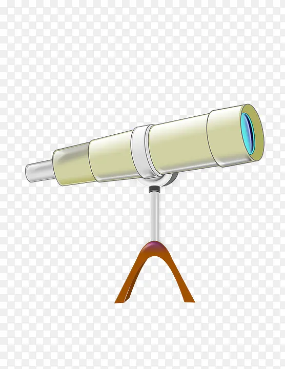 手绘天文望远镜
