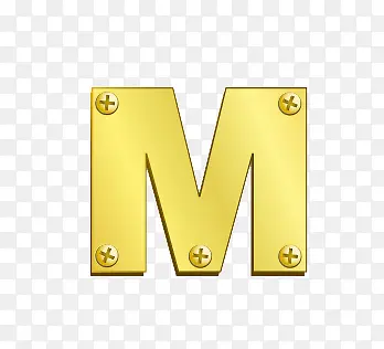 英文字金色的字母
