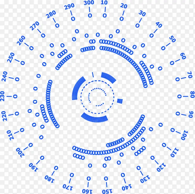 蓝色科幻网格钢铁侠AI贾维斯