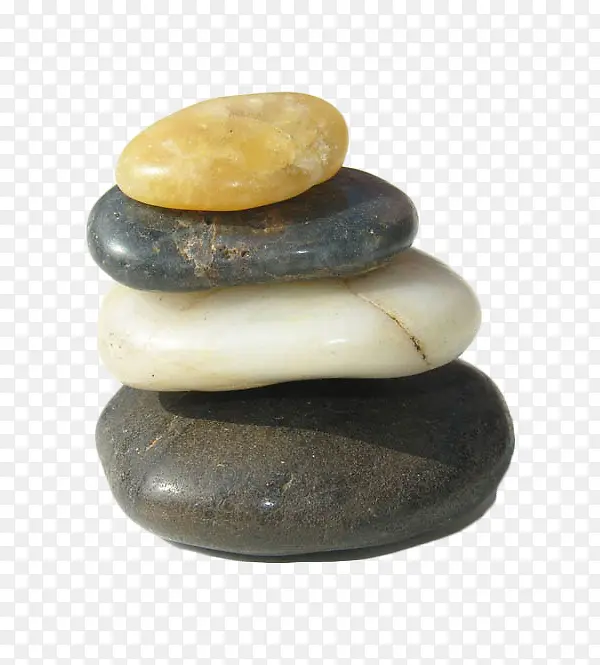 叠在一起的石头