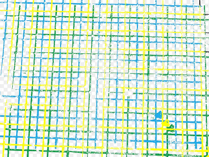 黄绿网格底纹PNG素材