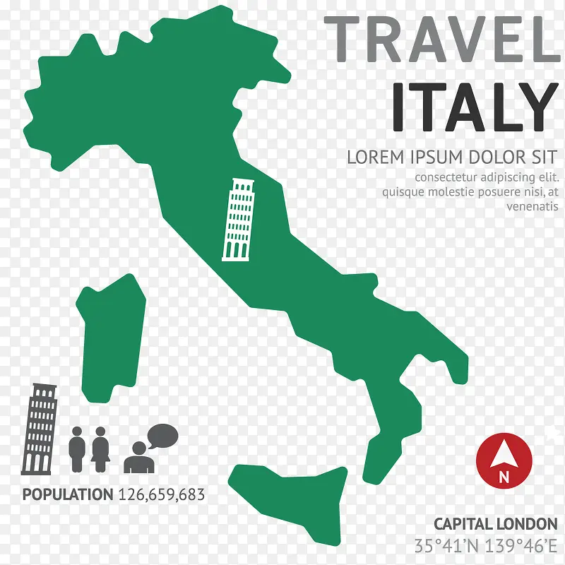 旅游文化之意大利文化地图