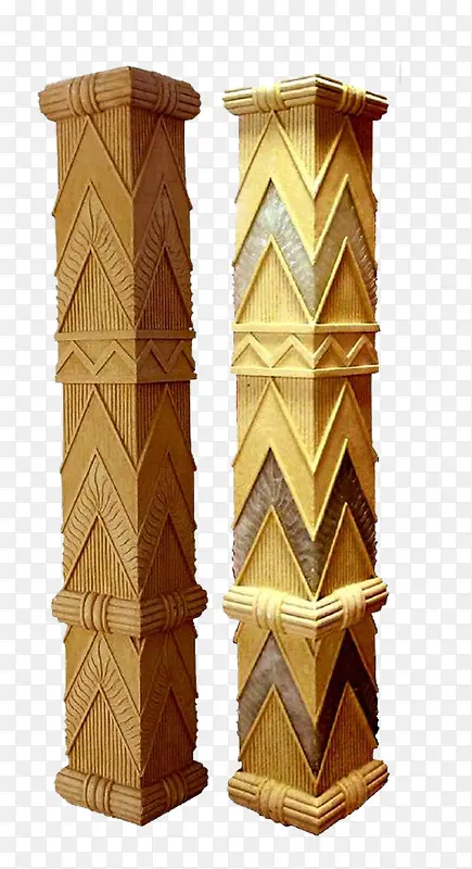 方形装饰柱