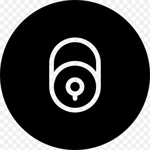 安全摄像机概述符号在圆形按钮图标