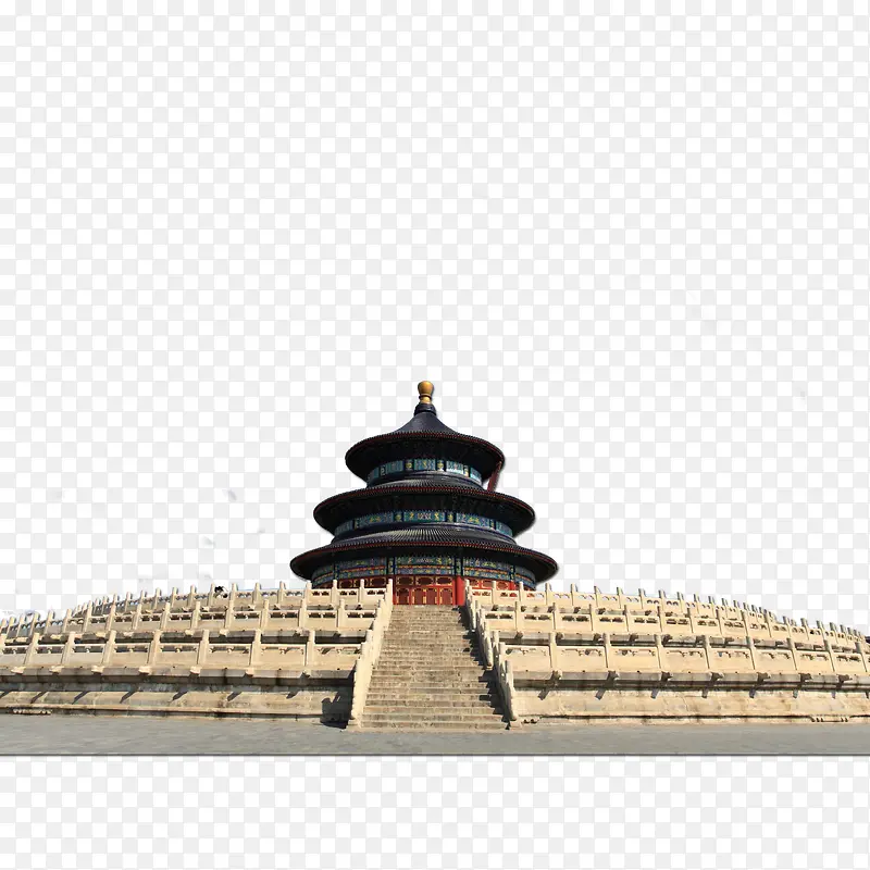 中国风建筑天坛