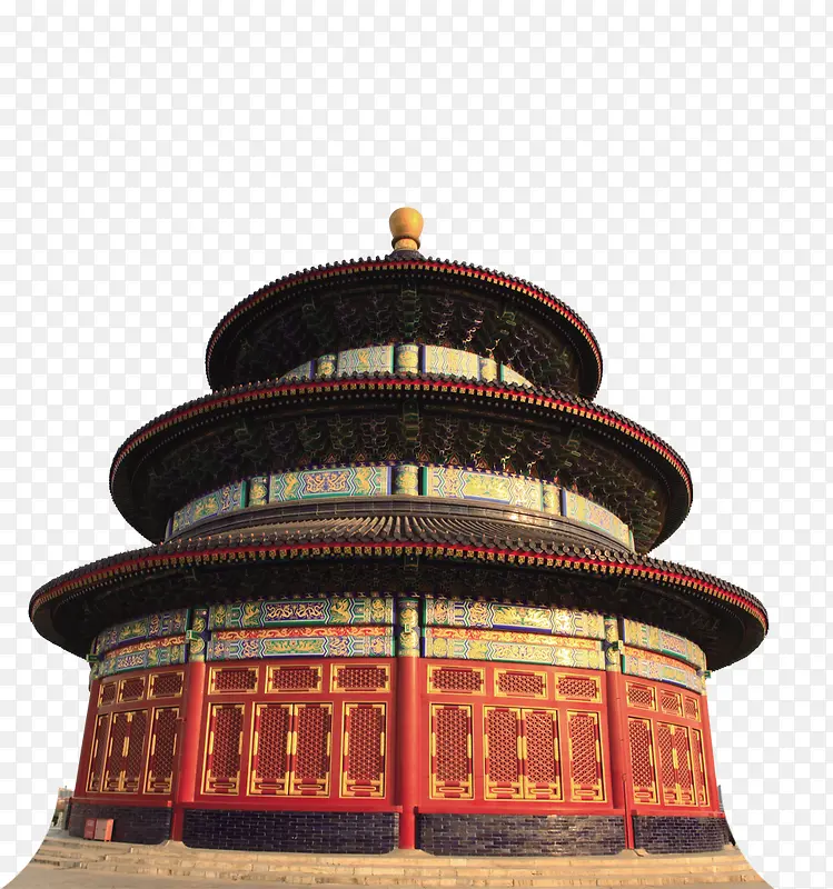 天坛祈年殿传统建筑元素素材PNG图片素材下载_图片编号qezkorkk-免抠素材网