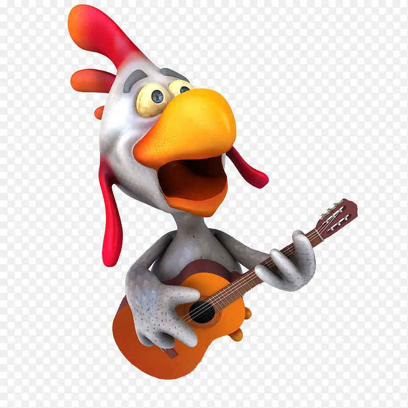 弹吉他的火鸡