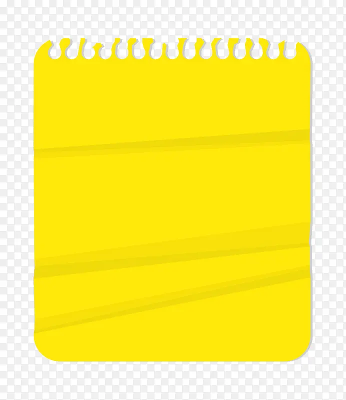 黄色螺旋笔记本纸