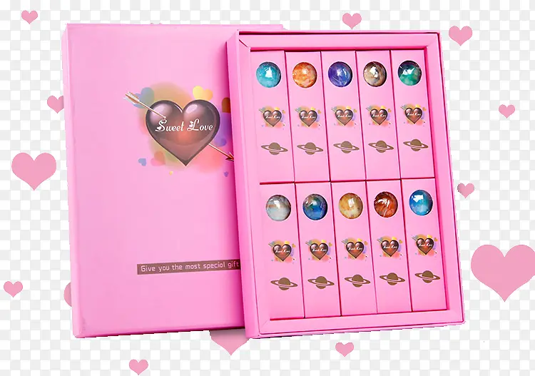 粉色糖果礼盒