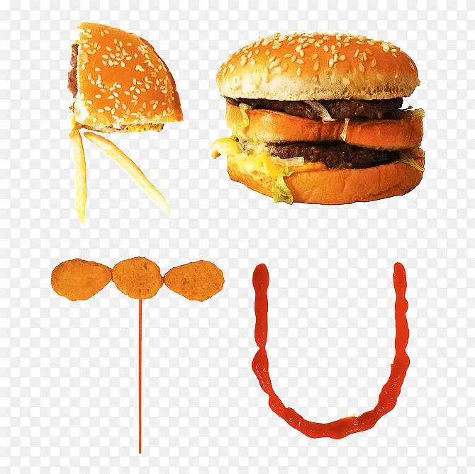 麦当劳的字母设计