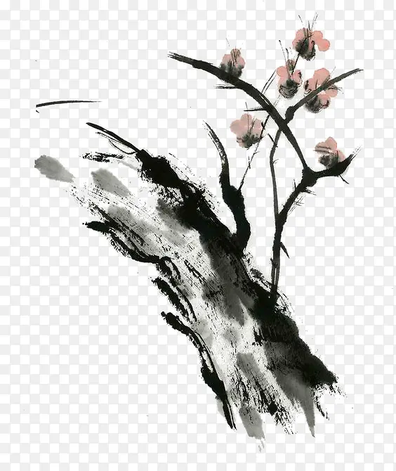 中国风梅花