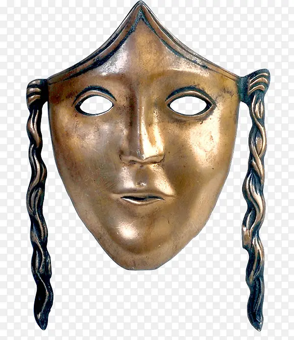 古风青铜面具