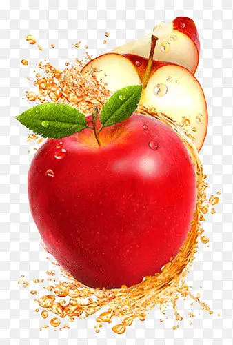 红苹果果汁
