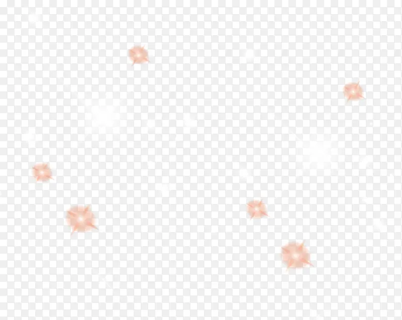 发光星星彩色图案